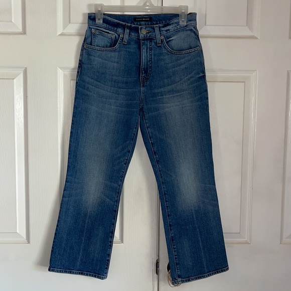 Lucky Brand Bridgette High Rise Crop Mini Bootcut Jeans - Picture 5 of 11